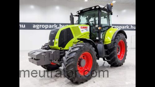 Claas Axion 820 Cmatic ficha tecnica