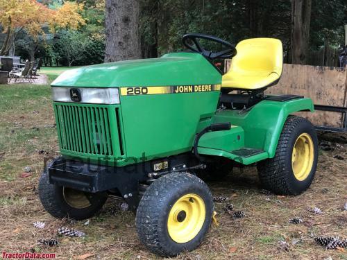 John Deere S260 ficha tecnica 