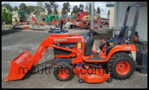 Kubota BX1830 ficha tecnica