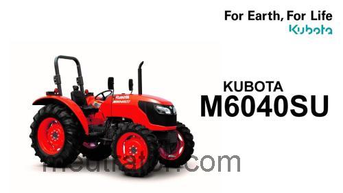 Kubota M6040SU ficha tecnica
