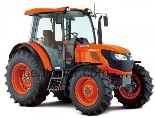 Kubota M9960 ficha tecnica