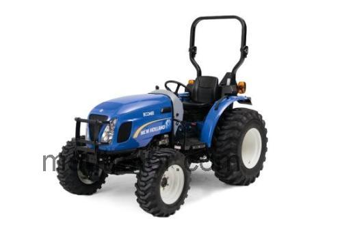 New Holland Boomer 40 ficha tecnica