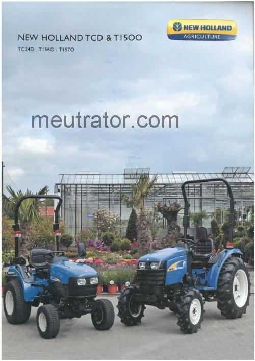 New Holland T1570 ficha tecnica