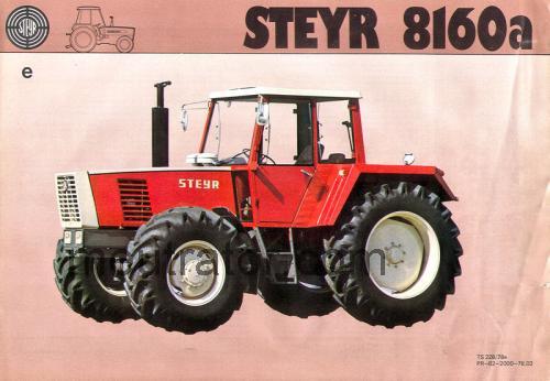 Steyr 8160 ficha tecnica