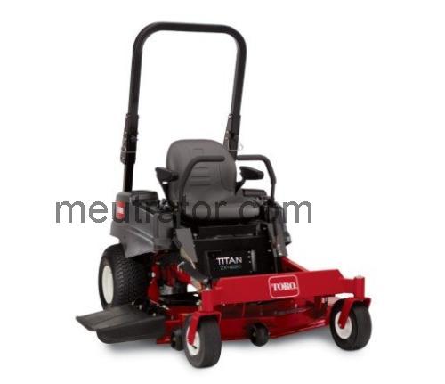 Toro Titan ZX4800 ficha tecnica