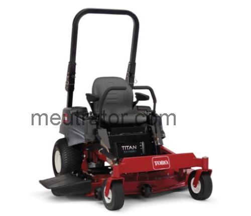 Toro Titan ZX4820 ficha tecnica 